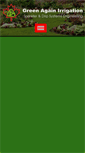 Mobile Screenshot of greenagainirrigation.com